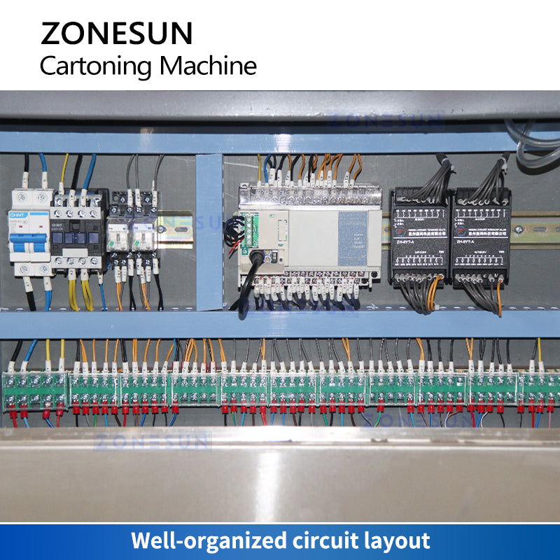 ZONESUN ZS-MSZH50L Sigillatrice verticale automatica per scatole 