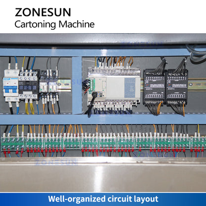 ZONESUN ZS-MSZH50L Sigillatrice verticale automatica per scatole 