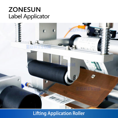 ZONESUN ZS-TB805 Etichettatrice semiautomatica per bottiglie irregolari ovali 