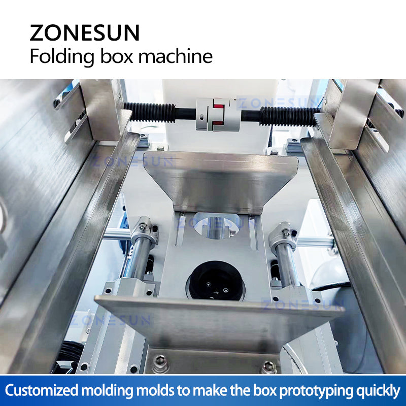 Zonesun ZS-ZH25D Automatic Tray Forming and Stapling Machine Details