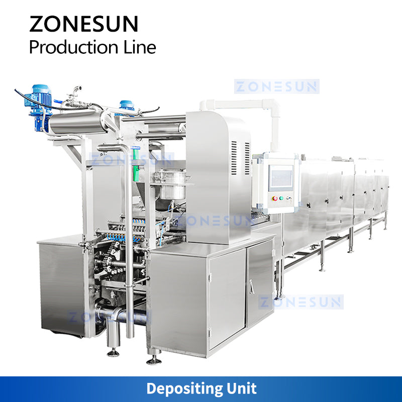 Zonesun ZS-GL150 Gummy Candy Production Line Depositor