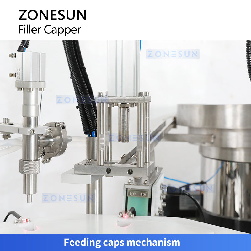 Zonesun ZS-AFC32Z Automatic Liquid Glue Filling and Capping Machine Monoblock