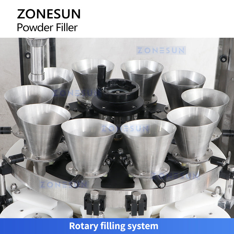 Zonesun ZS-FM7A Rotary Powder Auger Filler