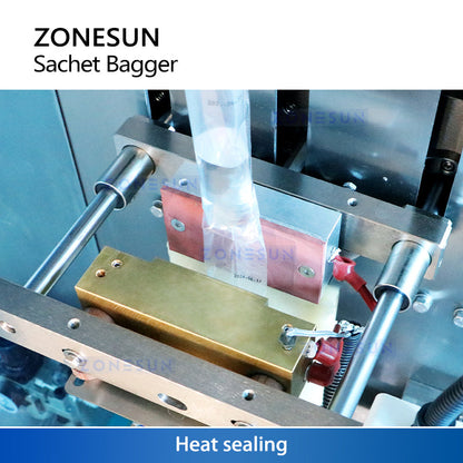 Zonesun ZS-FS240L Sachet Filling and Sealing Machine Heat Sealing