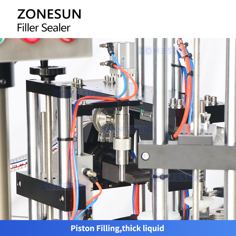 Zonesun ZS-FS008U Plastic Tube Filling & Sealing Monoblock Piston Filling