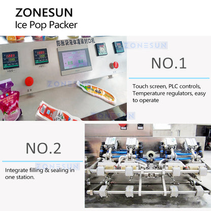 Zonesun ZS-FS8 Ice Pop Packing Machine