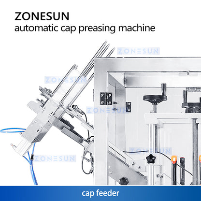 Zonesun ZS-XG16D4 Automatic Capping Machine | Press-On Cap Sealer