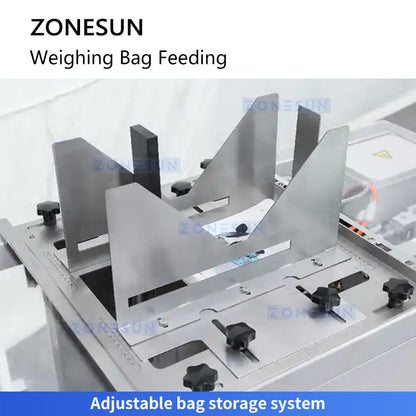 Zonesun ZS-CZP320 Multi Head Packing Machine Bag Feeder