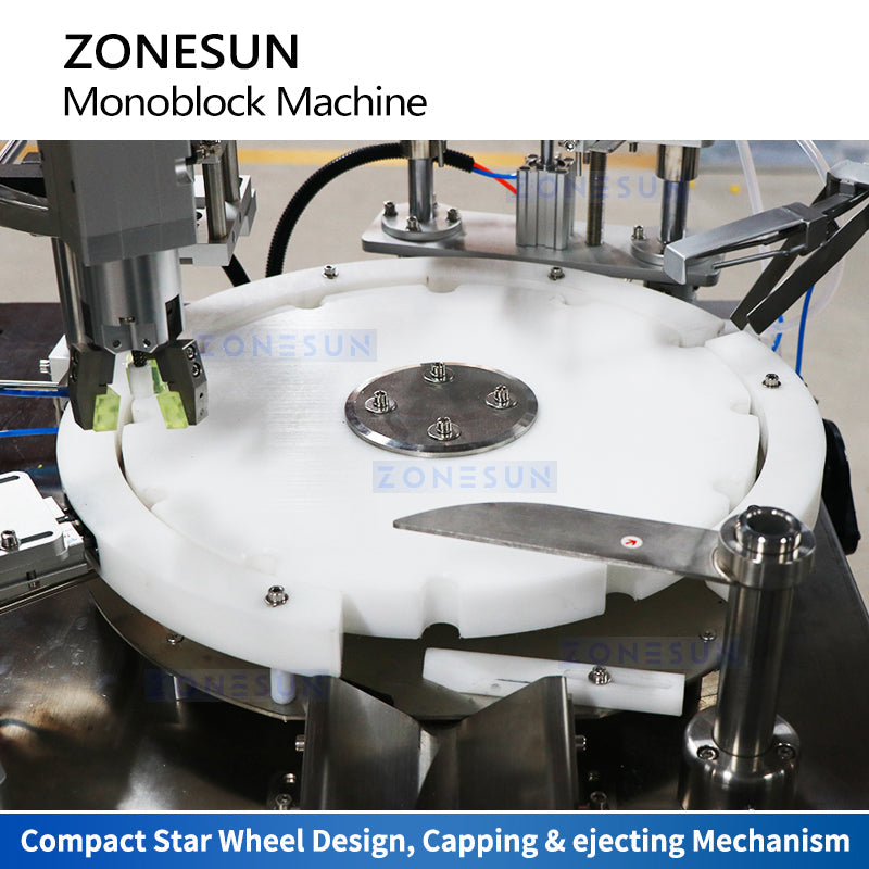 Zonesun ZS-AFCL4 Automatic Test Tube Monoblock Machine Star Wheel