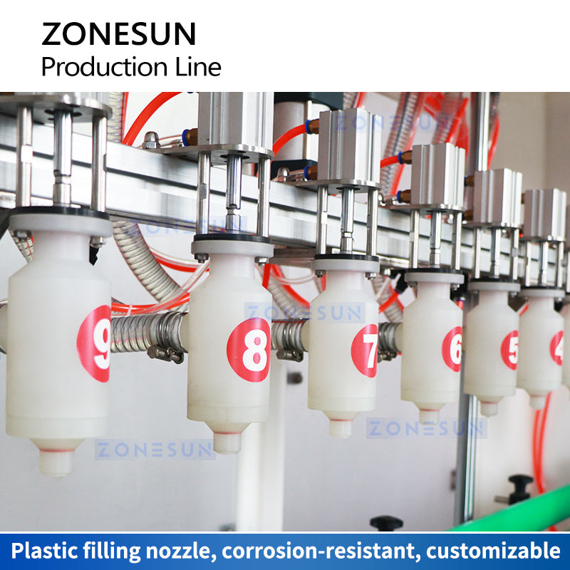 Zonesun ZS-FAL180F5 Corrosive Liquid Production Line Filling Head