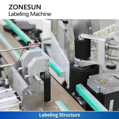 Zonesun ZS-TB822R Bottle Neck & Body Labeling Machine