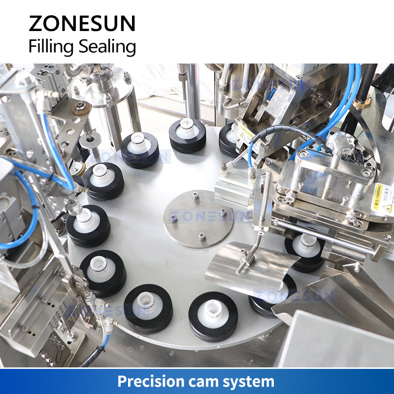 Zonesun ZS-FS007U Tube Filling & Sealing Monoblock Cam Drive System