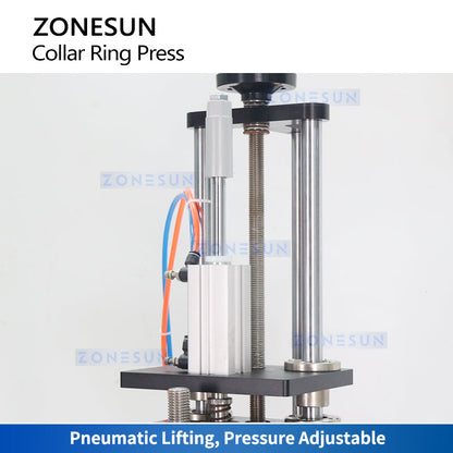 Zonesun ZS-YGX01 Perfume Collar Ring Press Pneumatic Lifting