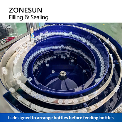 ZONESUN ZS-AFC5 Automatic Ampoule Filler Capper Bowl Feeder