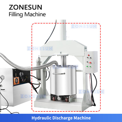 Zonesun ZS-VGPJ1 Pneumatic Psaste Filling Machine | Hydraulic Press