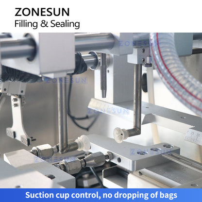 Zonesun ZS-AFC03 Horizontal Fill Seal Machine Bag Opening