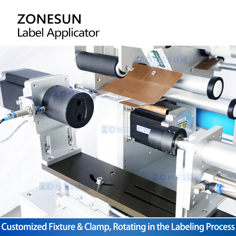 Zonesun ZS-TB805 Oval Bottle Labeling Machine