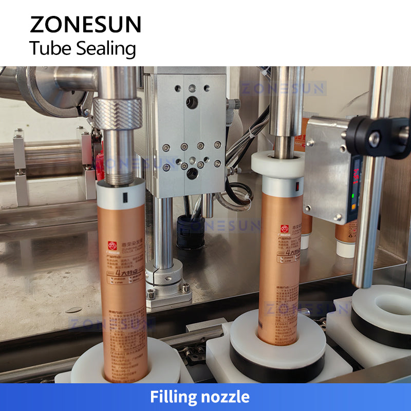 Zonesun ZS-TFS6 Linear Ultrasonic Tube Filling and Sealing Machine