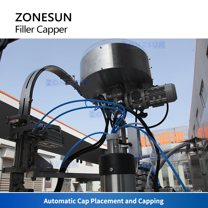 ZONESUN ZS-CFC4 Automatic Beer Filling and Capping Machine Vibratory Feeder