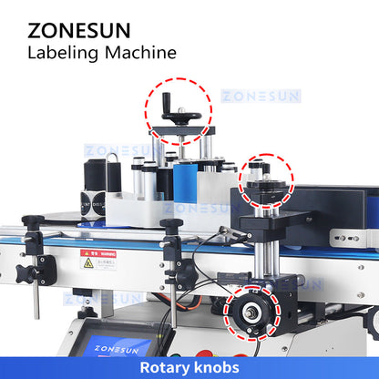 Zonesun ZS-TB150RP Wrap Around Label Applicator Adjustment Knob