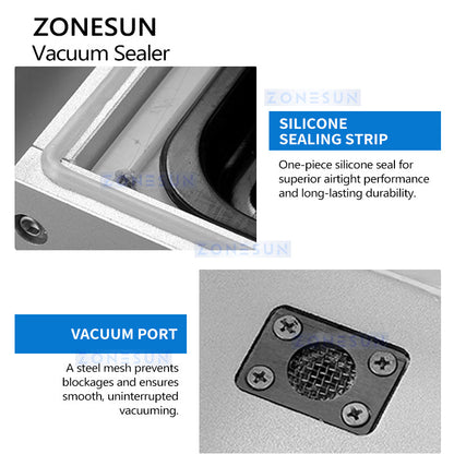 Zonesun ZS-VS240 Vacuum Sealer Details