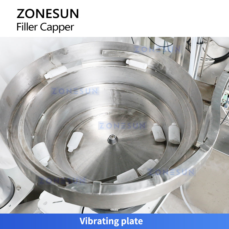 Zonesun ZS-AFC32Z Automatic Liquid Glue Filling and Capping Machine Monoblock