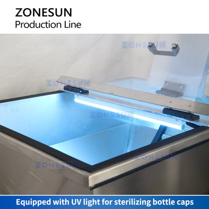 Zonesun ZS-FAL180F5 Corrosive Liquid Production Line UV Sterilizing Elevator