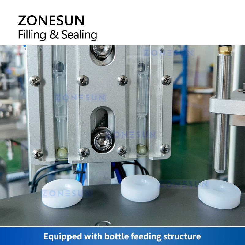 ZONESUN ZS-AFC5 Automatic Ampoule Filler Capper Bottle Feeder