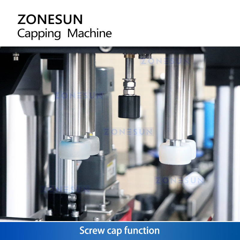 Zonesun ZS-XG440RS Automatic Servo Capper 4 Wheels