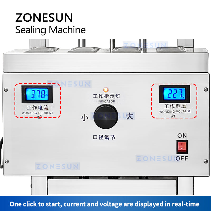 ZONESUN ZS-FS2200 Induction Sealing Machine for Plastic Bottles