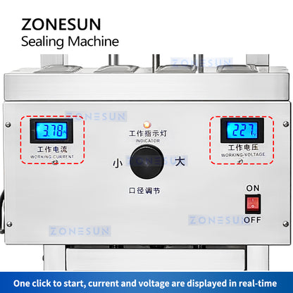 ZONESUN ZS-FS2200 Induction Sealing Machine for Plastic Bottles