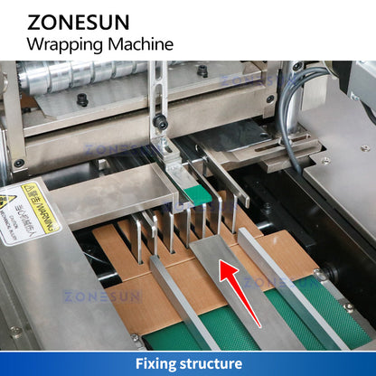 Zonesun ZS-TD650 Automatic Cellophane Wrapping Machine Loading Structure