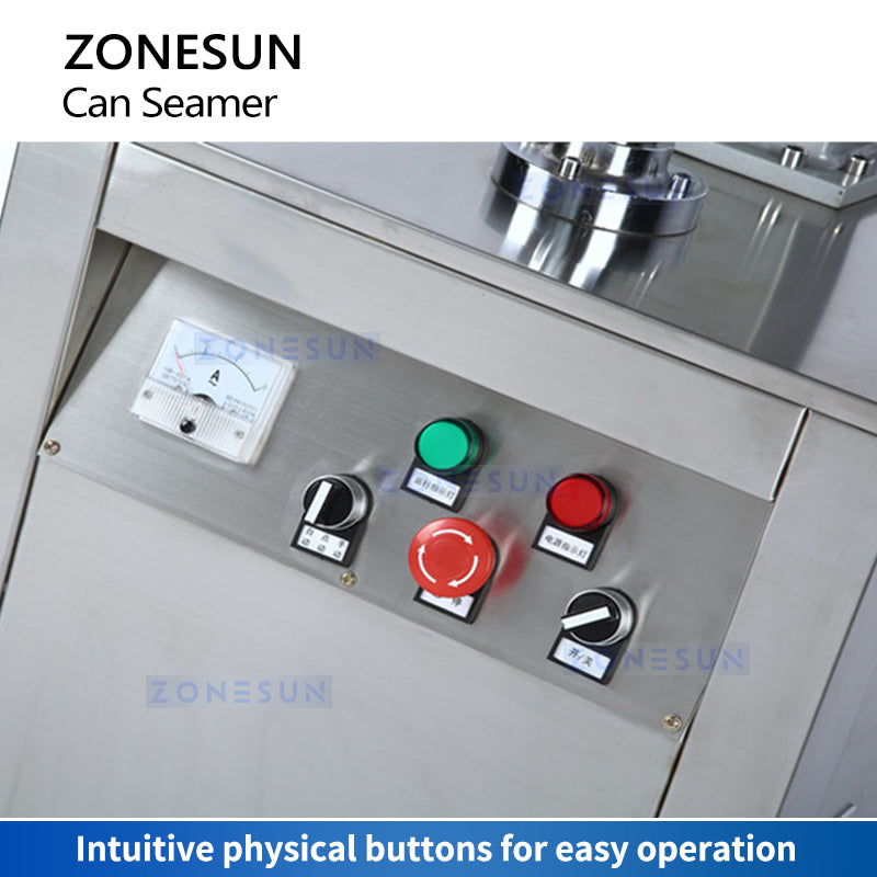 Zonesun ZS-CS3 Can Seamer Machine Simple Controls