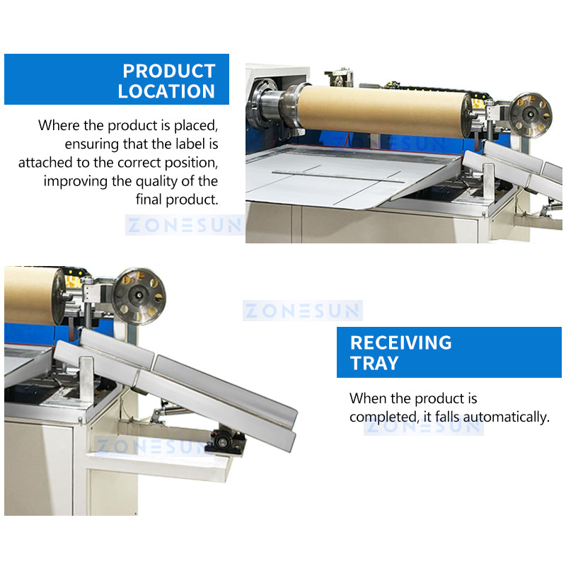 Zonesun ZS-ZGL7 Paper Can Glue Labeling Machine Details