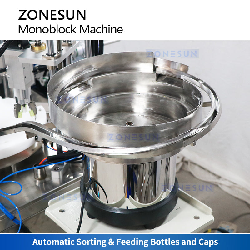 Zonesun ZS-AFCL4 Automatic Test Tube Monoblock Machine Bowl Feeder