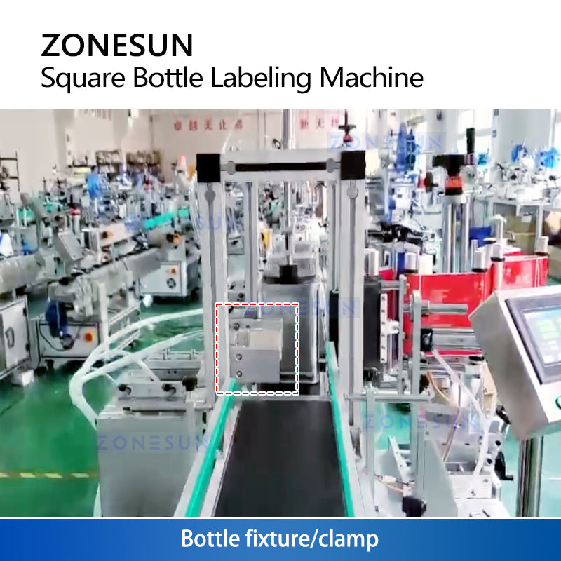 Zonesun ZS-SL25 Square Bottle Wrap-around Labeling Machine Gripper