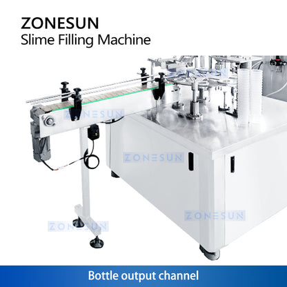 Zonesun ZS-SFC1 Slime Filling and Capping Machine Output Conveyor