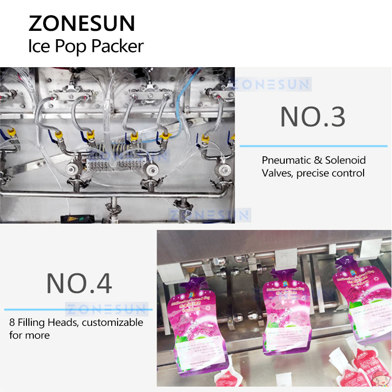 Zonesun ZS-FS8 Ice Pop Packing Machine