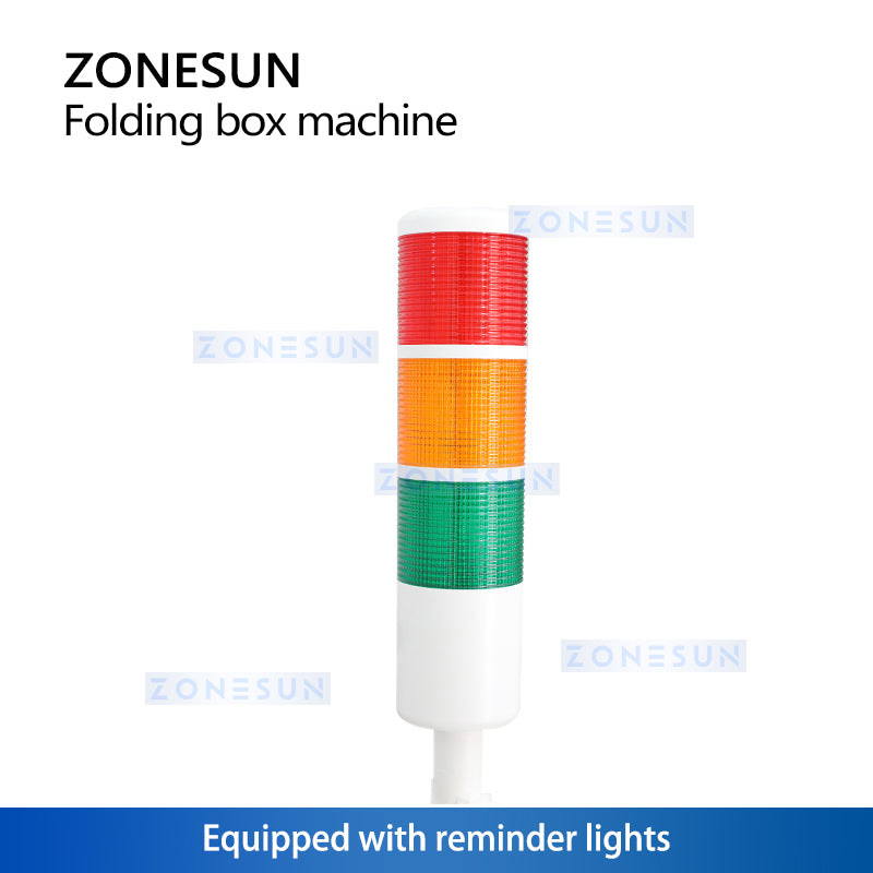 Zonesun ZS-ZH15 Automated Box Folding Machine Tower Light