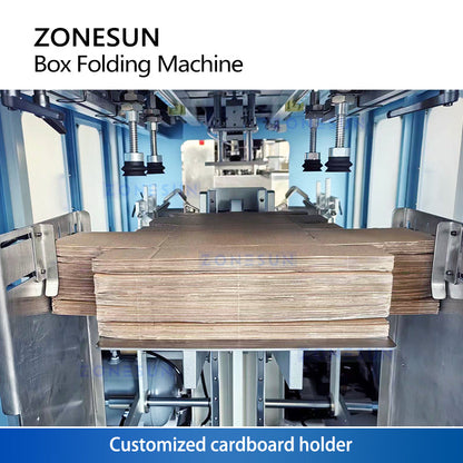 Zonesun ZS-ZH25R Automated Box Folding Machine Cardboard Holder