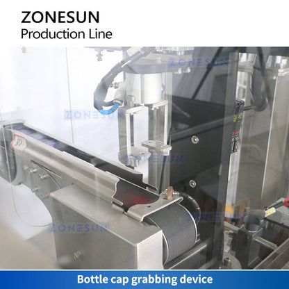 Zonesun ZS-FAL180F5 Corrosive Liquid Production Line Cap Feeding Mechanism