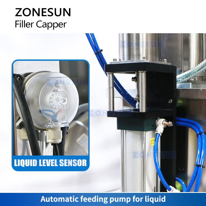 Zonesun ZS-FAL180F7 Juice Filling Machine Level Sensing