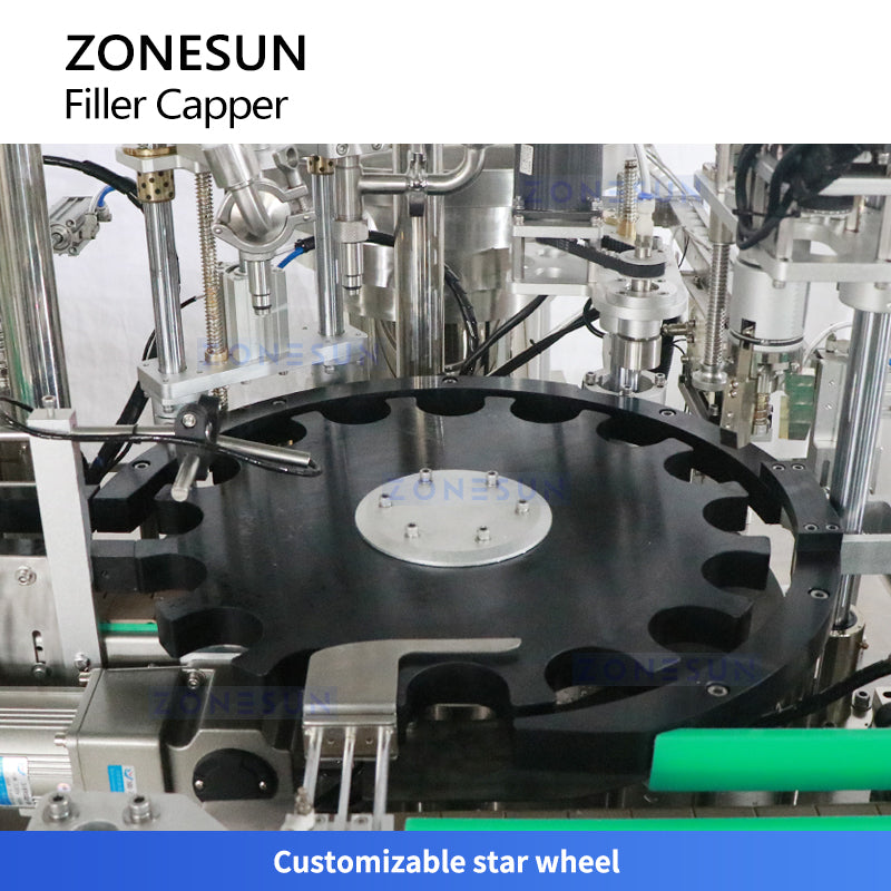 Zonesun ZS-AFC34 Monoblock Filler Capper for Thick Paste