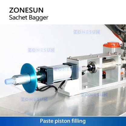 Zonesun ZS-FS240L Sachet Filling and Sealing Machine Piston Filling