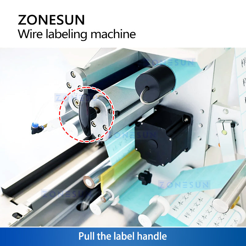 Zonesun ZS-WTB1 Wire Labeling Machine Label Roll Fixer