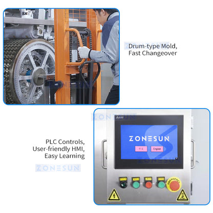 Zonesun ZS-NZC350 Laundry Pods Packer Details