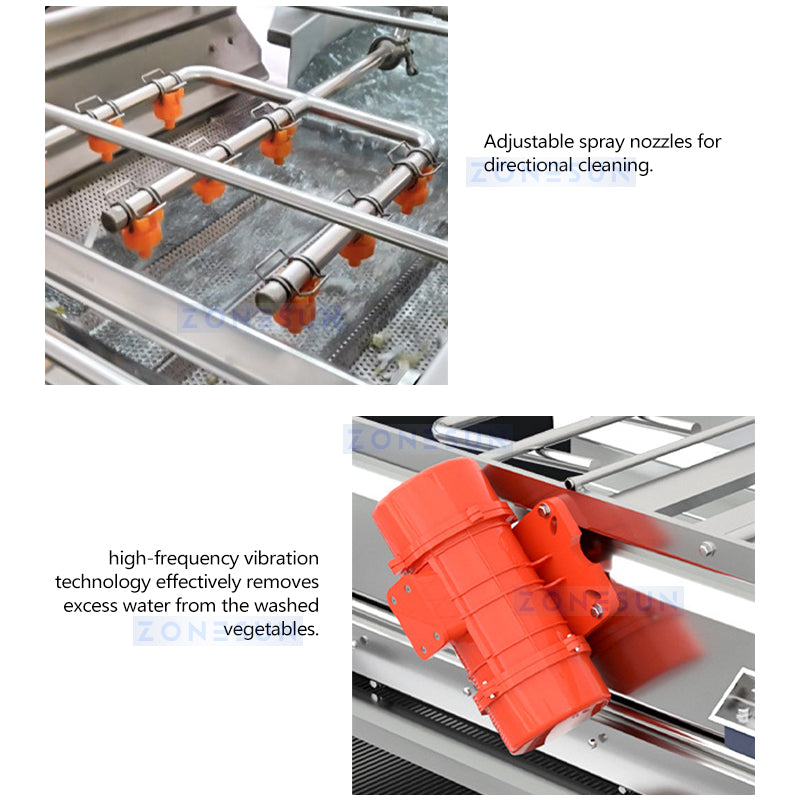 Zonesun ZS-VW1500 Vegetable Washer Details