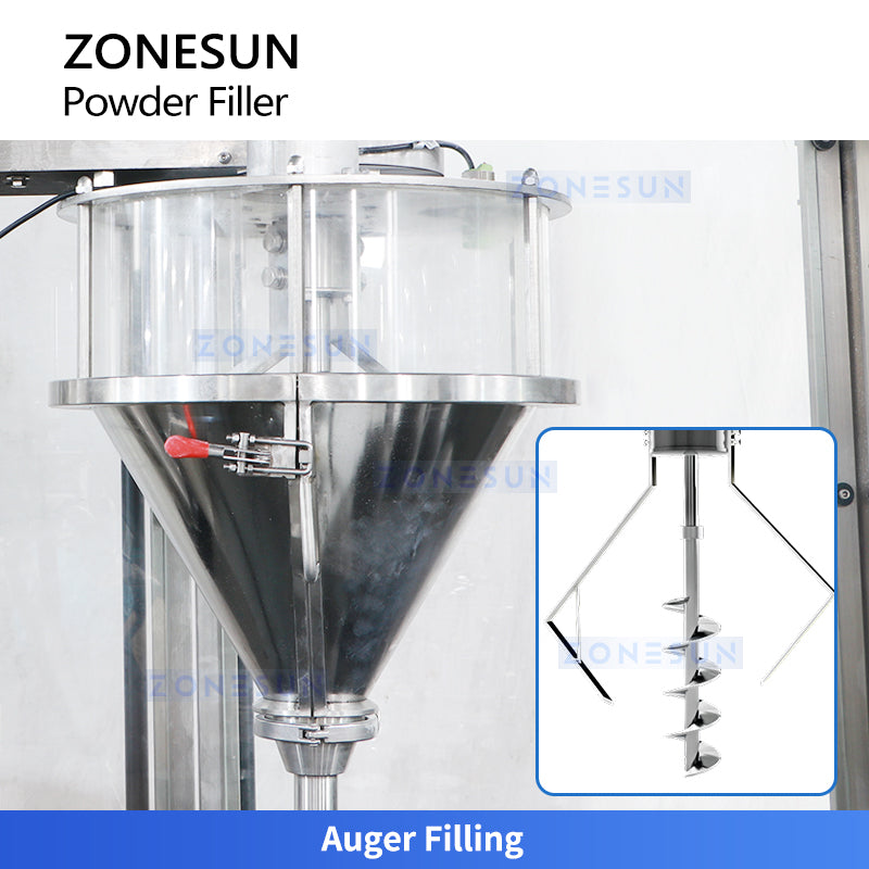 Zonesun ZS-FM7A Rotary Powder Auger Filler