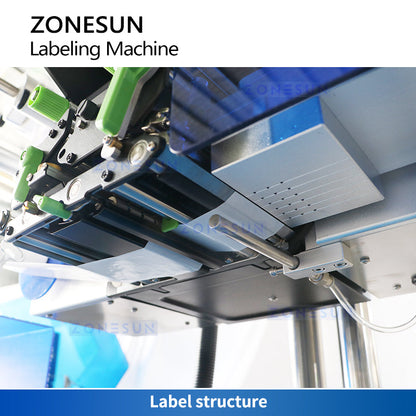 Zonesun ZS-TB650 Automatic Weigh-Price Labeling Machine Labeling Structure