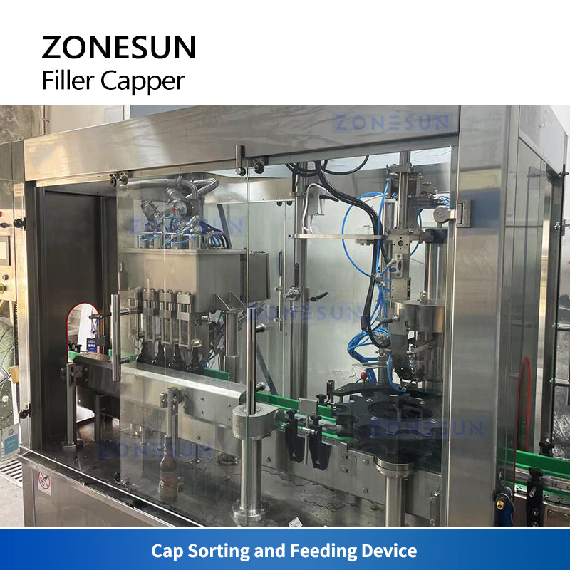 ZONESUN ZS-CFC4 Automatic Beer Filling and Capping Machine Dust Cover